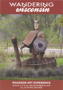 Take a liking to this Viking at Grandview, just west of Hollandale in Iowa County